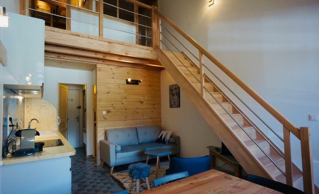 studio chambres mezzanine Saint-Chaffrey Exterior foto